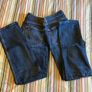 2 Levi’s jeans for sale